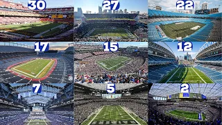 *OFFICIAL* NFL 2023 Stadium Rankings from WORST to BEST