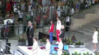Blanka Vlasic - GOLD Medal Ceremony - Berlin WM 2009