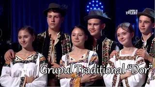 Românii au talent 2021: Grupul Tradițional “Dor”, moment impresionant de folclor autentic!