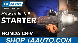 How to Replace Starter 2007-11 Honda CR-V