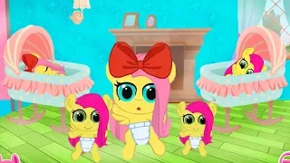 Дом Флаттершай, самый милый дом , который был в игре карманная пони. My little pony.