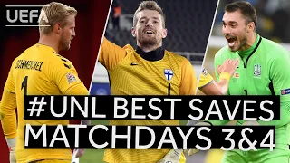 SCHMEICHEL, HRADECKY, BUSHCHAN: #UNL BEST SAVES, Matchdays 3&4
