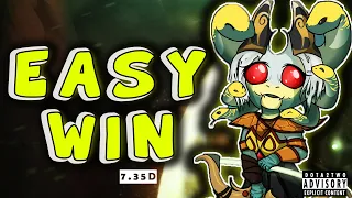 Medusa Is The Best Hard Carry | Easy Win With Medusa 7.35D