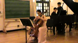 Meixu Lu - Beethoven Sonata for Cello and Piano in D Major, No.5.