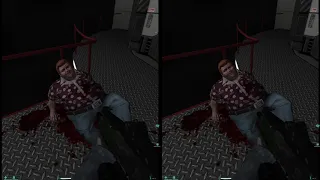 F.E.A.R. Эпизод 09 - Наступление. Нижние ярусы. (3D Стереопара)