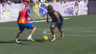 Neymar joins in his own five-a-side tournament