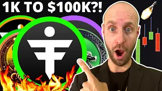 🔥TOP 5 *TINY* CRYPTO COINS FOR FEBRUARY?! TURN 1K INTO $100K?!! (LAST CHANCE!!!)