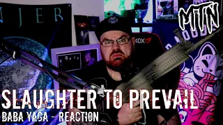 SO MUCH RUSSIA?! - SLAUGHTER TO PREVAIL - BABA YAGA - REACTION - BEAR WRESTLING - TANKS - YES!!