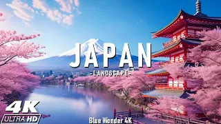 Japan 4k - Relaxing Music With Beautiful Natural Landscape - Amazing Nature