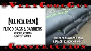 Water Activated Flood Protection System - Quick Dam
