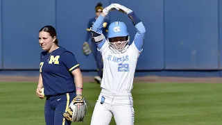 UNC Softball: Tar Heels Downed Late by Wolverines, 4-3