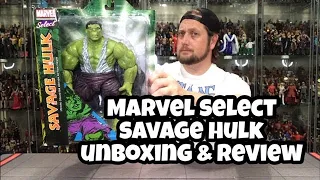 Marvel Select Savage Hulk Unboxing & Review! ......Hum Incredible, Savage or Garbage?