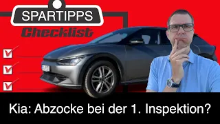 Abzocke bei Kia? Kosten für die 1. Inspektion teilweise 3 x so hoch wie bei d. günstigsten Werkstatt