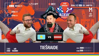 Latvija 2:0 Kazahstāna Pēc Spēles Tiešraide ReUpload | FaceOff IIHF 2024