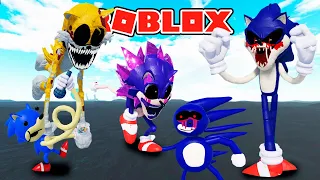 PROBAMOS A TODAS LAS FORMAS ATERRADORAS DE SONIC.EXE | JehxTp