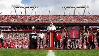 Bruce Arians Ring of Honor Induction Ceremony