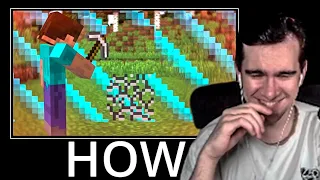 БРАТИШКИН СМОТРИТ: WAIT WHAT MINECRAFT