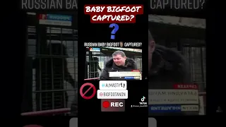 ⚠️Russian Baby Bigfoot Captured?