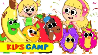 FRUITS SONG | The Fruit Parade With Elly | Yummy Basket of Fruits | Nursery Rhymes by KidsCamp