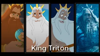 King Triton Evolution (1989-2023) | The Little Mermaid