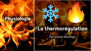 #1 Physiologie - La thermorégulation par Imane Mochten