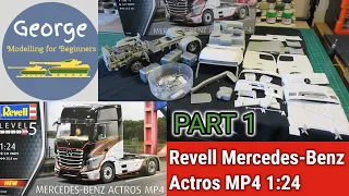 Revell Mercedes-Benz Actros MP4 1:24 part 1