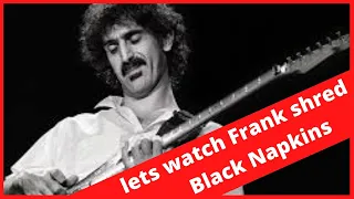 Guitar Player Listens to Black Napkins for the First Time (Frank Zappa)