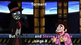 Torment but Black Hat and Steven Universe sings it (FNF Cover) [+ FLP Download]