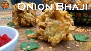 How to make Crispy Onion Bhajees at Home | Easy Onion Bhaji Recipe - BIR Restaurant Style
