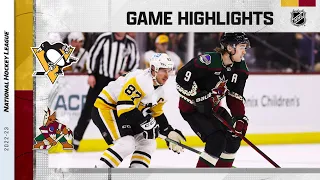 Penguins @ Coyotes 1/8 | NHL Highlights 2023