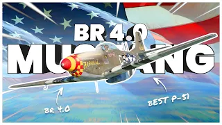 America's FAVOURITE P-51 MUSTANG is Now BR 4.0 (War Thunder P-51 D20)