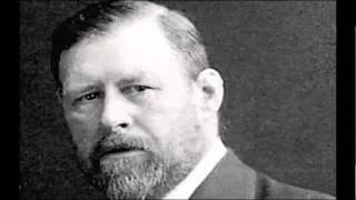 Bram Stoker recites from "Dracula" Literary discussion animation