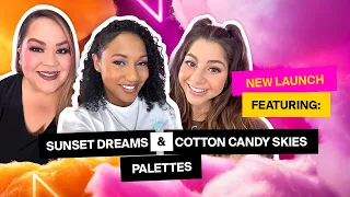 NEW LAUNCH featuring: Sunset Dreams and Cotton Candy Skies Palettes