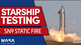 SCRUBBED: Starship SN9 Static Fire Test (attempt 2)