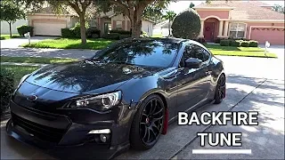 Making My Subaru BRZ Backfire! (Backfire Tune)