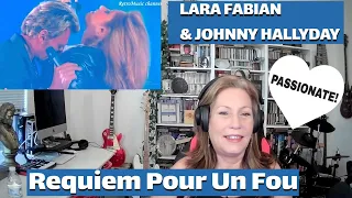 Lara Fabian & Johnny Hallyday - REQUIEM POR UN FUM | TSEL Lara Fabian Reaction