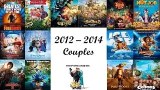 My Top 15 Favorite 2012 - 2014 Animation Couples