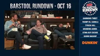 Barstool Rundown - October 16, 2018