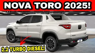 🚨 NÃO COMPRE FIAT TORO AGORA! MODELO 2025 VEM COM NOVO MOTOR 2.2 TURBO DIESEL MUITO MAIS FORTE!