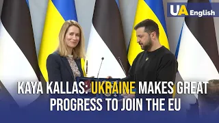 Kaja Kallas in UKRAINE: Meeting with the President Zelenskyy in Zhytomyr