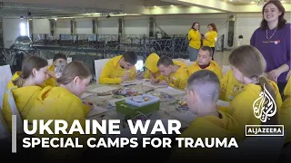 Ukraine conflict: Camps help children cope with war trauma