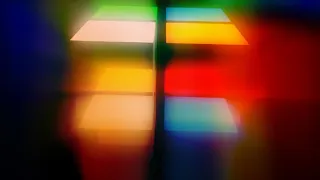 #Футаж разноцветный кубик из кубиков◄4K•HD► #Footage colorful cube of cubes