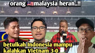 Orang 🇲🇾Malaysia takjub !! 🇲🇨Indonesia Mampu Bantai Vietnam Di Kandang Lawan || 🇲🇨 Reaction