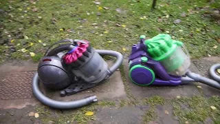 Dyson DC08 -  строительный мультициклонный пылесос для шлифовки дерева.