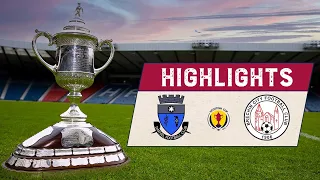 HIGHLIGHTS | Darvel 2-2 Brechin City | Darvel win 5-4 on Penalties | Scottish Cup 2021-22