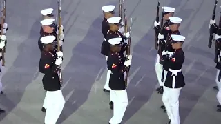 U.S.M.C. Silent Drill Team / Fort Henry 2015