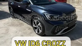 VW ID6 Crozz Pro VIP 2022 6-Seater Dark Blue Color 601km Range/Charge Fully Electric Car SHOWCASE