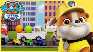 The Mighty Pups Stop a Sharp Scanner | PAW Patrol | Toy Play Episode for Kids