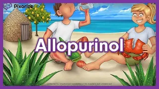Allopurinol Mnemonic for Nursing Pharmacology (NCLEX)