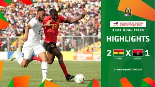 Ghana 🆚 Angola | Highlights - #TotalEnergiesAFCONQ2023 - MD3 Group E